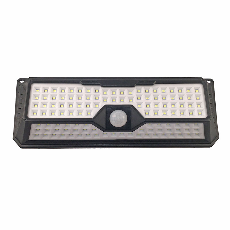 LED Solar Powered Outdoor Light With Motion Sensor, 7 Watts, 136 Super Bright LEDs, 120 Degree Beam Angel, IP65, ID-943