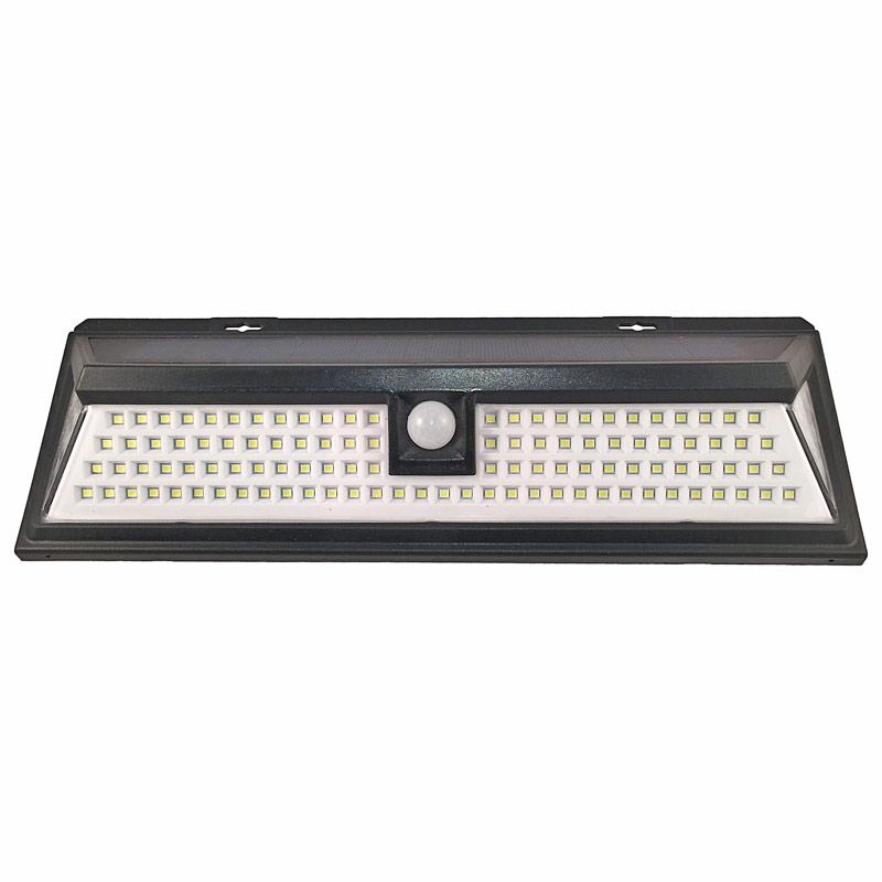 LED Solar Powered 10 Watt Motion Sensor Light, 500 Lumens, Outdoor Motion Detection, 180 Degree Beam Angle, 118 LED's, IP65, ID-958