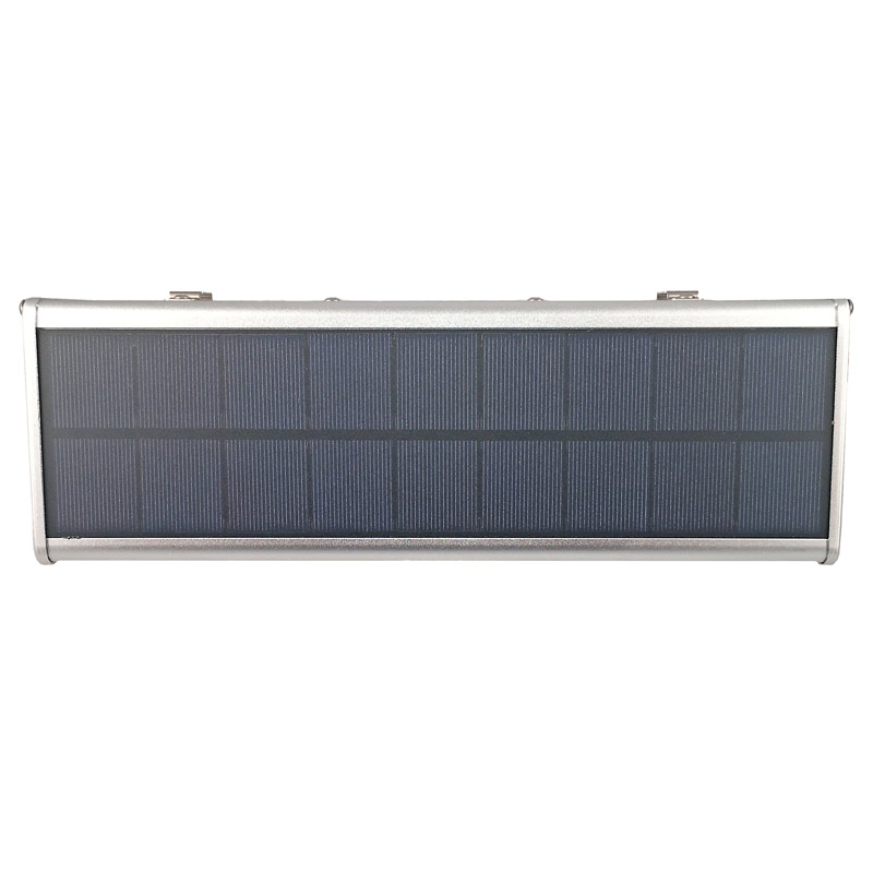 LED Solar Powered High Tech Light, Wide Radar Motion Sensor, 8 Watts, Dimmable, 60 LEDs, IP65, All In One, ID-960