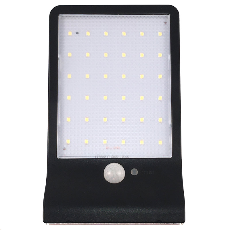  LED Solar Powered 2 Watt, High Tech Wall Light, 280 Lumens, Super Bright, 36 SMD LED's, IP65, UV Resistant, ID-961