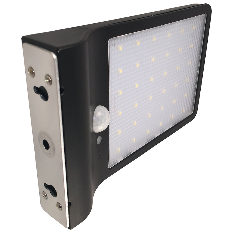  LED Solar Powered 2 Watt, High Tech Wall Light, 280 Lumens, Super Bright, 36 SMD LED's, IP65, UV Resistant, ID-961