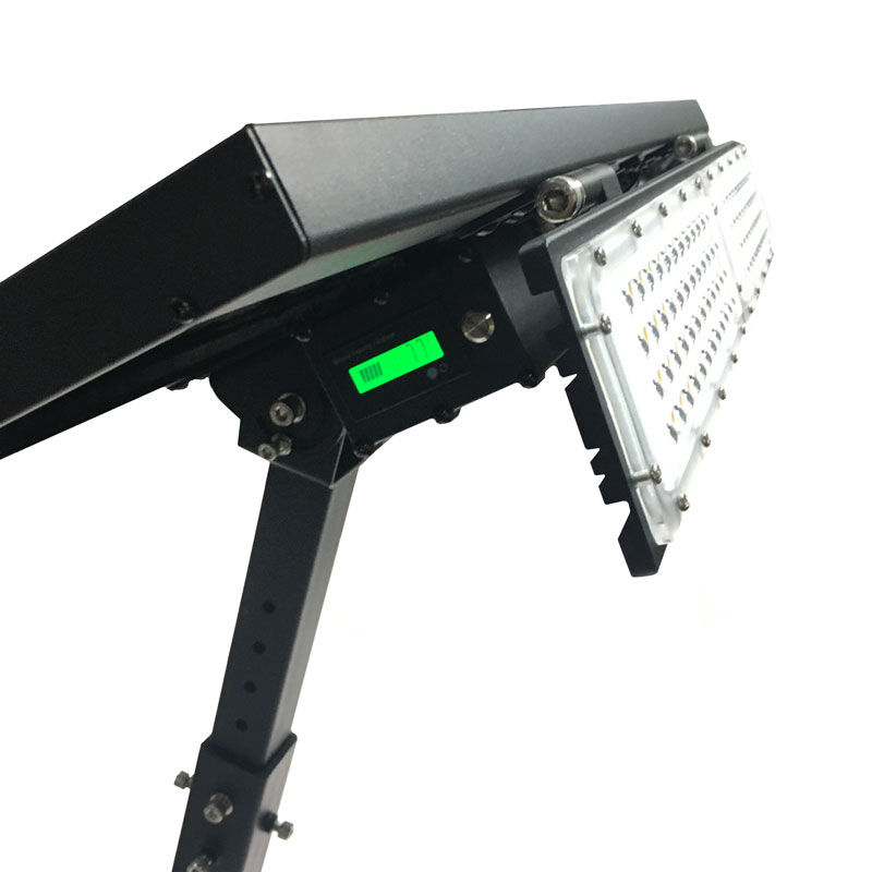 LED Solar Billboard Uplight, Massive 2,000 Lumens, 20 Watts, Dusk To Dawn, IP65, Fully Adjustable, Free Standing, ID-967