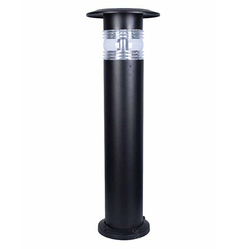 LED High Tech Solar Powered Bollard Fixture, Comparable to 30 Watt Halogen, Using Only 1.8 Watts, ID-1019