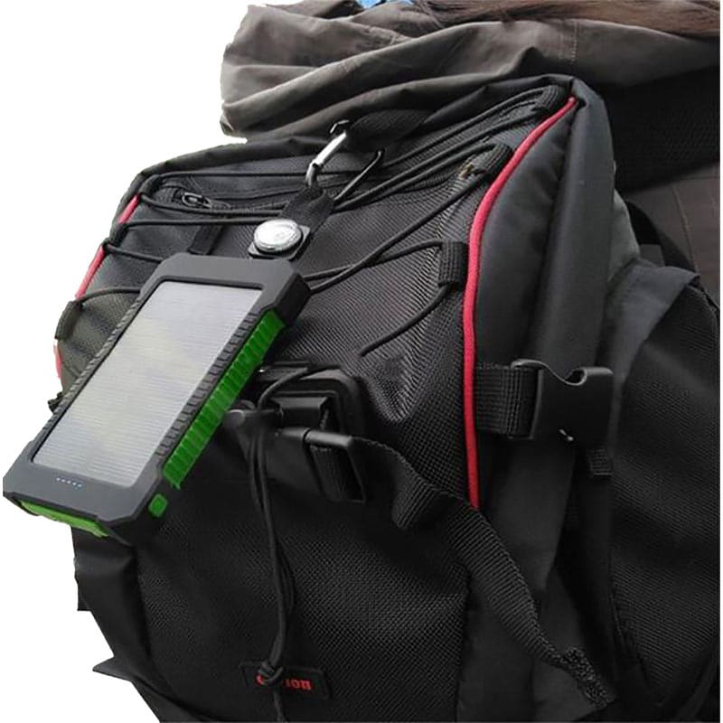 Solar Device Charger Back Pack Charging