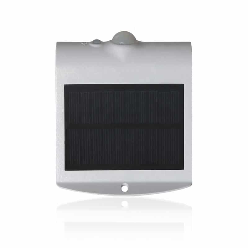 Solar LED 1.5 Watt Wall Light, 220 Lumens, IP65, 10 High Output 2835 LED's, Li-ion Battery, ID-1078